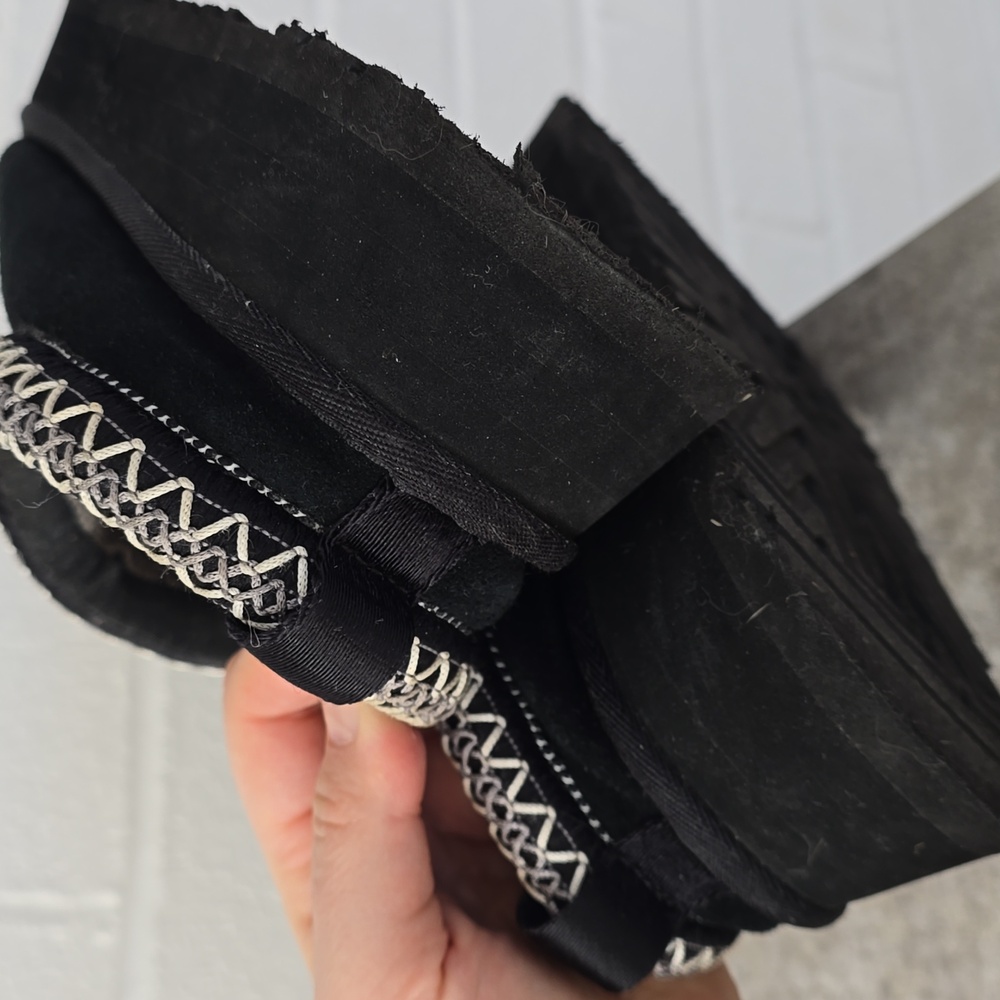 UGG Women's Tazz Slip-On Platform Mule Slippers Black Color Suze 10 - Picture 7 of 14
